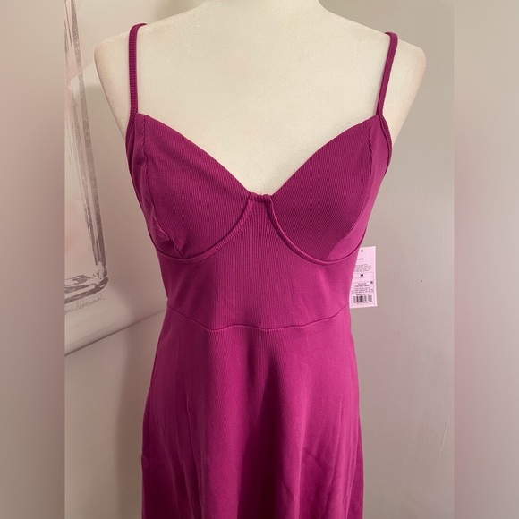 Wild Fable Mini Knit Skater Dress in Plum Purple - Picture 4 of 11